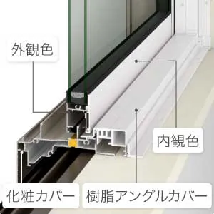 リプラスカラーバリエーション（居室仕様ブリッジ枠）