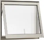 横すべり出し窓(ｶﾑﾗｯﾁ)_外観ｼｬｲﾝｸﾞﾚｰ