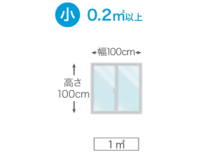 窓サイズイメージ（小）