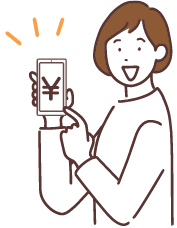 スマホ見積もり女性