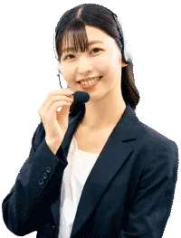 コールセンターの女性（電話）