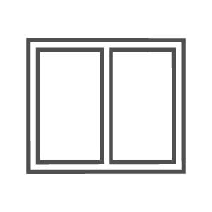 窓種アイコン（引違い窓）
