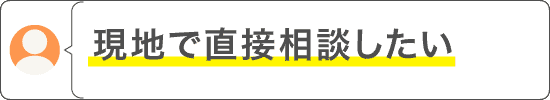 お問い合わせ例（現地で直接相談したい）